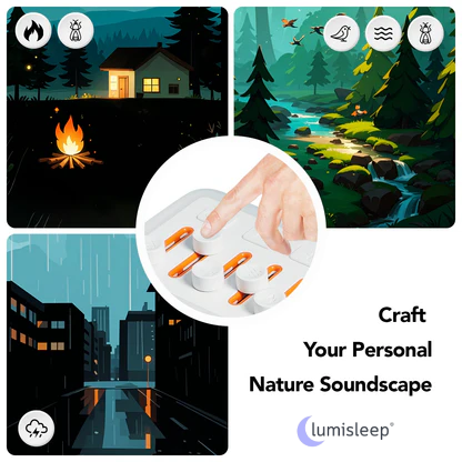 Lumisleep 3 in 1 Natural Sound Machine